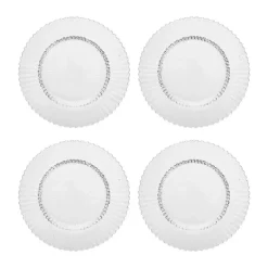 Fortessa Archie Frokosttallerken - 4 stk. Ø 21,5 cm - Glas - Clear