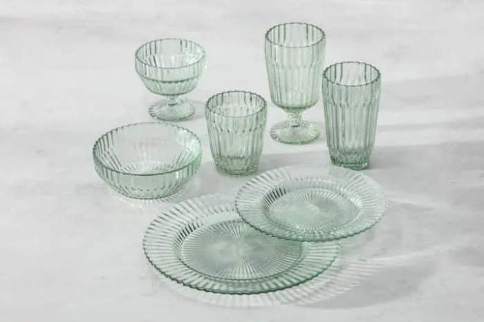 Fortessa Archie Glas - 6 stk. 37 cl - Glas - Grøn