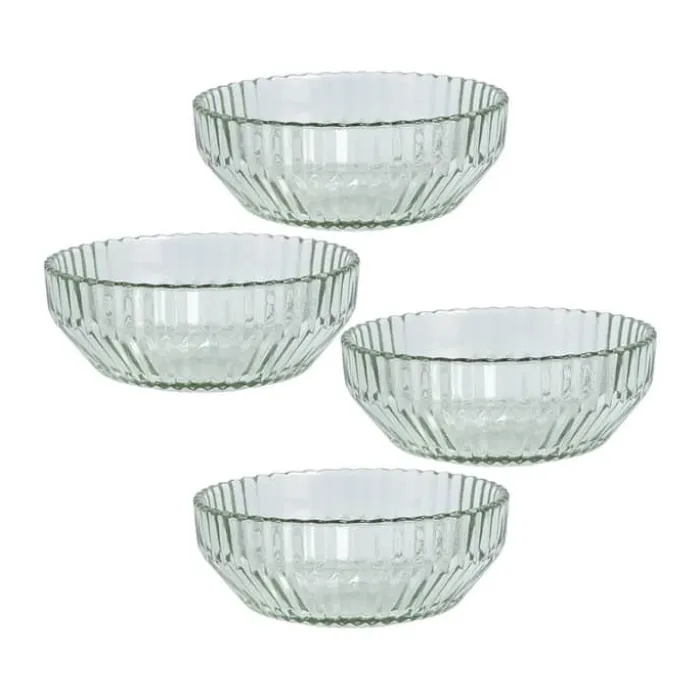 Fortessa Archie Skål - 4 stk. Ø 16 cm - Glas - Sage