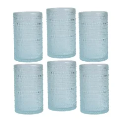 Fortessa Jupiter Longdrink Glas - 6 stk. 35 cl - Glas - Lyseblå
