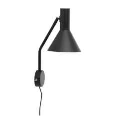 FRANDSEN Lyss Væglampe H 42 cm - E27 - Sort