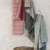 Fussenegger Luca Plaid B 140 x L 200 cm - bomuld/viskose - Burgundy