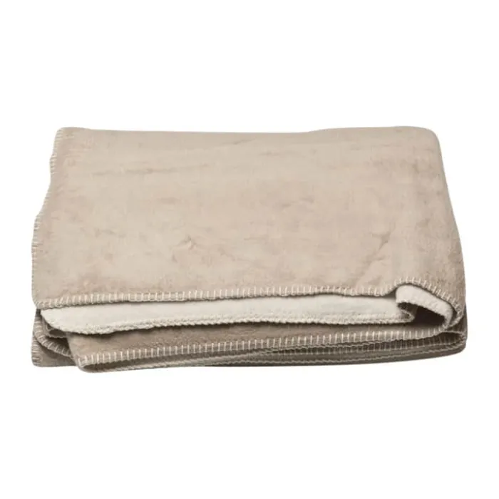 Fussenegger Plaid B 150 x L 200 cm - Bomuld/akryl - Natur
