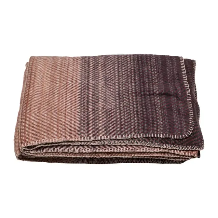 Fussenegger Savona Plaid B 150 x L 200 cm - Bomuld/akryl - Terracotta