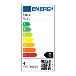 Fysic LED Bordlampe FL-11 H 17,3 cm - LED - Hvid