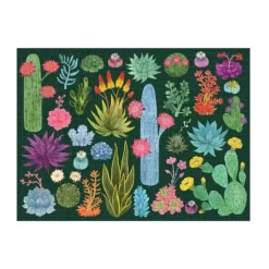 Galison Puslespil - Desert Flora 1000 brikker