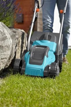 Gardena PowerMax Plæneklipper Højdejustérbar - Specielthærdet kniv