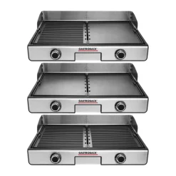 GASTROBACK Plancha Grill 2000 watt - Temperaturindstilling 90° til 240°C