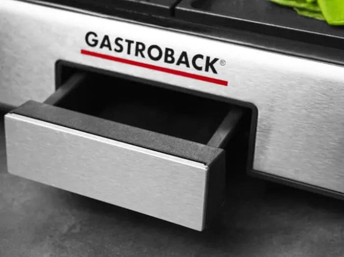 GASTROBACK Plancha Grill 2000 watt - Temperaturindstilling 90° til 240°C