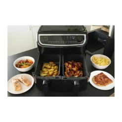 Gastronoma Double Low Airfryer 9 liter - 2400 watt - 12 programmer