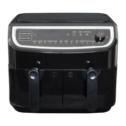 Gastronoma Double Low Airfryer 9 liter - 2400 watt - 12 programmer