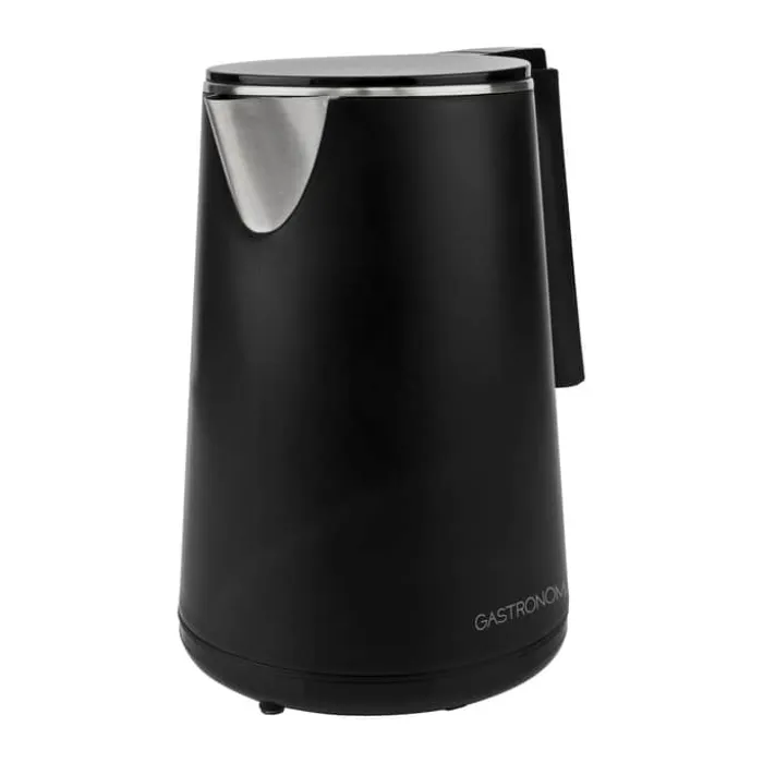 Gastronoma Elkedel 1 liter - Plastik - Sort