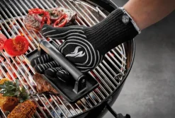 Gefu Barbecue Grillhandske L 30,8 cm - Bomuld/plastik - Sort