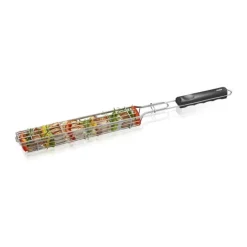 Gefu BBQ Grillkurv H 3,8 x B 4 x L 49 cm - Rustfrit stål/plastik