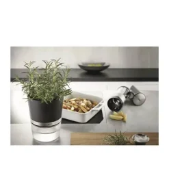 Gefu Botanico Krydderurtepotte H 18,5 - Plastik/rustfrit stål/nylon - Sort