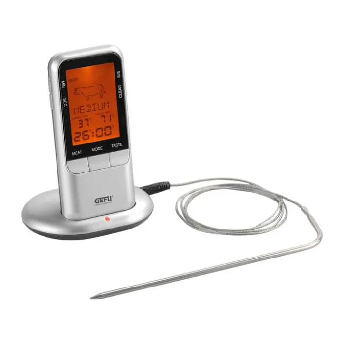 Gefu Digitalt Stegetermometer H 13,3 cm - Plastik/rustfrit stål - Sort