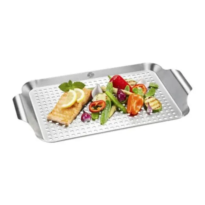 Gefu Grillpande B 25 x L 43 cm - Rustfrit stål