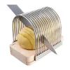 Gefu Hasselback Kartoffelholder H 11 x B 9,6 x L 14 cm - Rustfrit stål