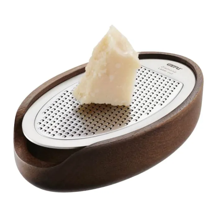 Gefu Parmezo Parmesan Rivejern L 15 cm - Akacietræ/rustfrit stål - Natur