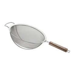 Gefu Passo Sigte Ø 24 cm - Rustfrit stål/valnøddetræ -
