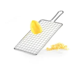 Gefu Rustica Kartoffeljern B 11,6 x L 32 cm - Rustfrit stål - Sølvfarvet