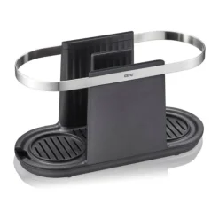 Gefu Smartline Opvaskestativ H 13 x B 10 x L 24 cm - Rustfrit stål/plastik - Sort