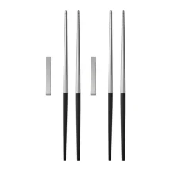 Gense Focus De Luxe Spisepinde - 6 dele 2 kuverter - POM/rustfrit stål - Mat
