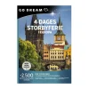 GO DREAM Gavekort - 4-dages storbyferie i Europa For 2 personer - Vælg mellem 2500 oplevelsessteder