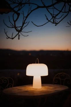 Goodnight Light Boleti Solcelle Lampe H 40 x H 34 cm - LED - Hvid