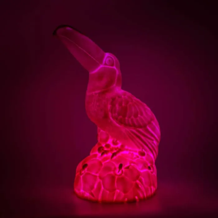 Goodnight Light Eden Toucan Lampe B 21 x L 21 x H 42 cm - LED - Blush