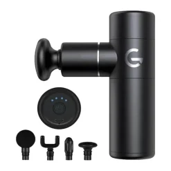 Gorunner Massagepistol 4 hastigheder - Inkl. 4 massagehoveder