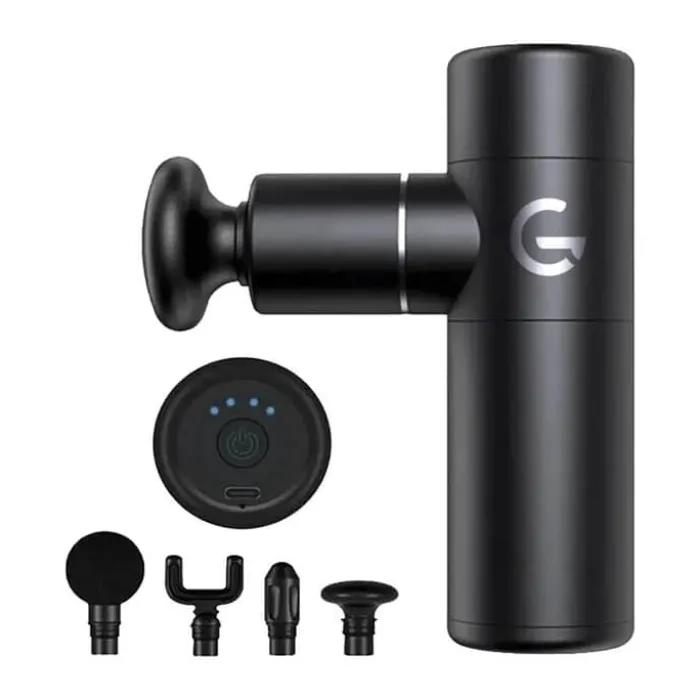 Gorunner Massagepistol 4 hastigheder - Inkl. 4 massagehoveder