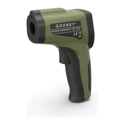 Gozney Infrarødt Termometer Måler -50 °C til 550 °C - Skærm m. LED-lys - Automatisk sluk efter 15 sek.