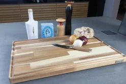 Grand Gourmet Skærebræt B 38,7 x L 58,7 cm - Hasseltræ - Brun