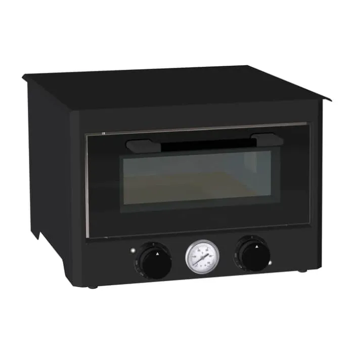 Grand Gourmet Udendørs Multiovn H 35,8 x B 53 x L 58,7 cm - Metal/galvaniseret stål - Sort