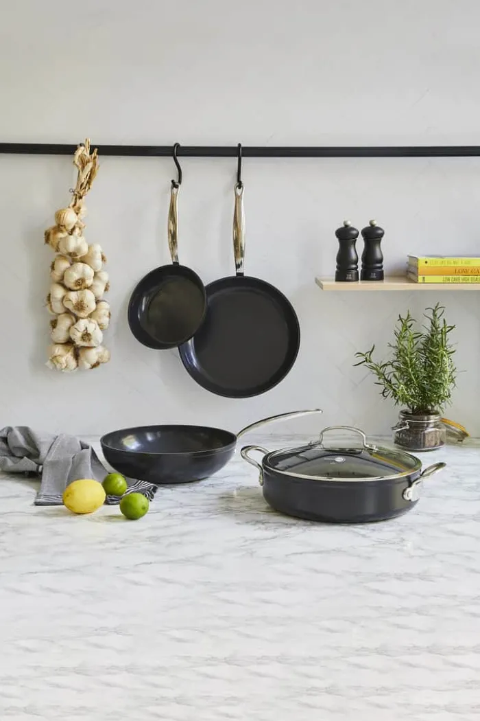 Greenpan Barcelona Pro Wok Ø 28 cm - Aluminium - Keramisk Infinity