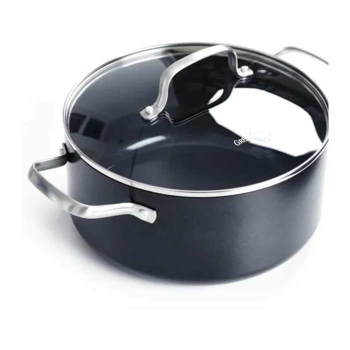 Greenpan Copenhagen Gryde 4,9 liter - Aluminium - Keramisk non-stick Infinity belægning