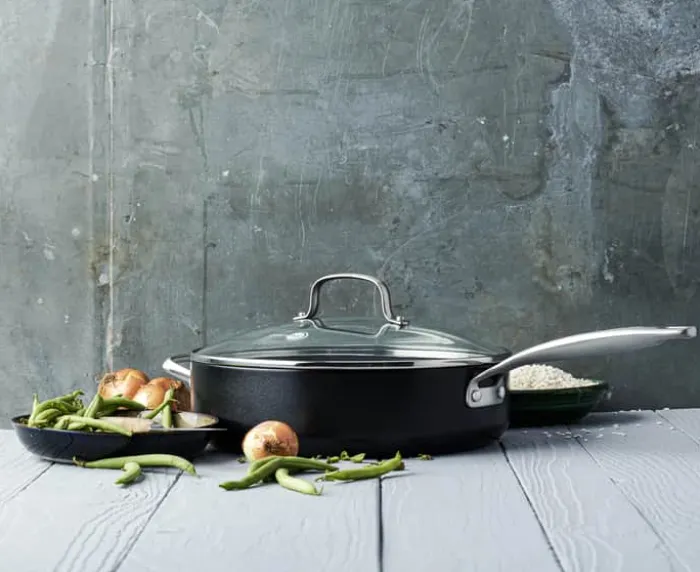 Greenpan Copenhagen Sauterpande 4,3 liter - Aluminium - Keramisk nonstick Infinity belægning