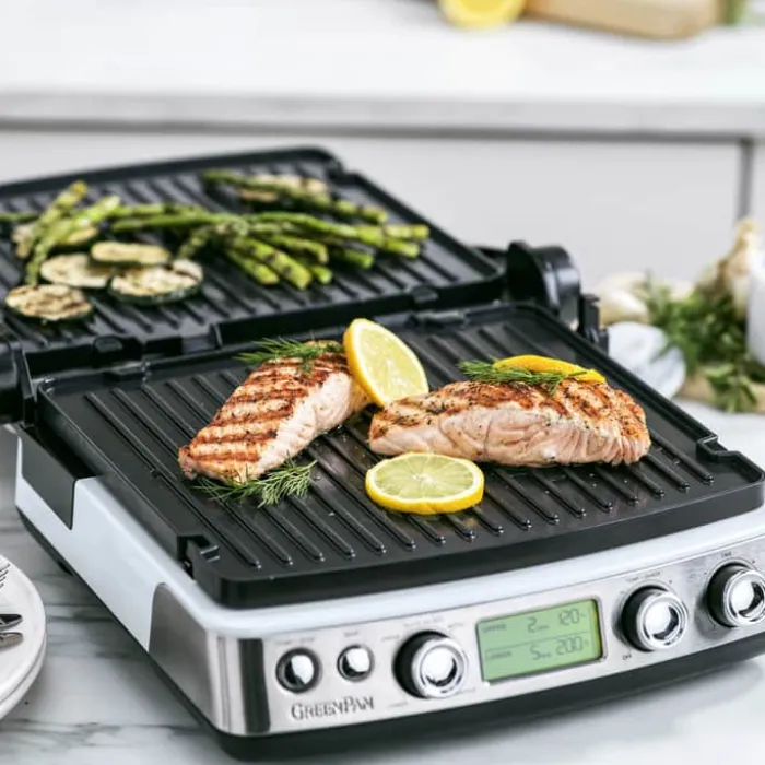 Greenpan Elite Kontaktgrill 2200 Watt - Blue Haze