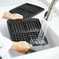 Greenpan Elite Vaffeljern Lav to slags vafler - 1600 Watt - Stål