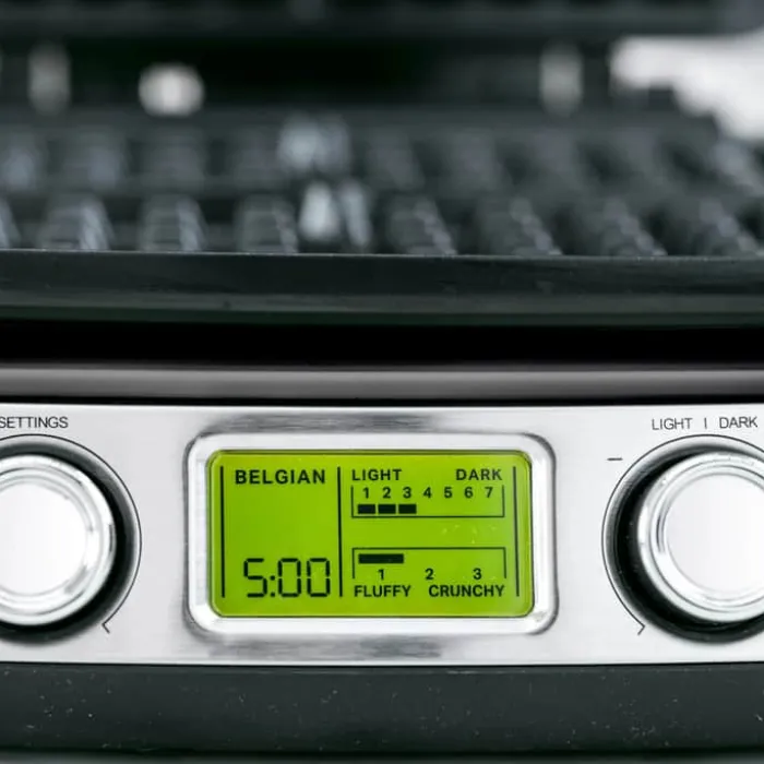 Greenpan Elite Vaffeljern Lav to slags vafler - 1600 Watt - Stål