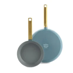 Greenpan Evolution Stegepande Ø 28 cm - Genanvendt aluminium/rustfrit stål - Non-stick belægning