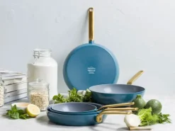 Greenpan Evolution Stegepande Ø 28 cm - Genanvendt aluminium/rustfrit stål - Non-stick belægning