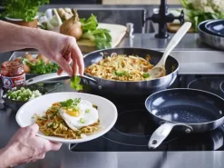 Greenpan Geneva Stegepande Ø 20 cm - Rustfrit stål - Sort