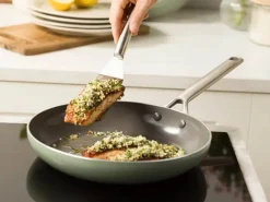 Greenpan Royal Stegepande Ø 28 cm - Rustfrit stål/aluminium - Non-stick belægning