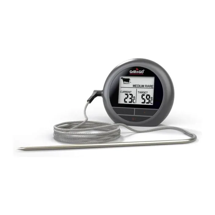 GRILL'N'GO One 2.0 Stegetermometer Trådløs Bluetooth - Brug via app - Timerfunktion