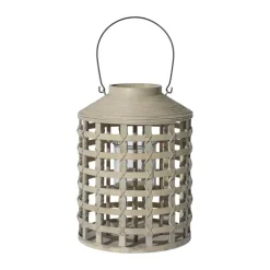 Gus Camini Lanterne Ø 31 x H 40 cm - Bambus - Natur