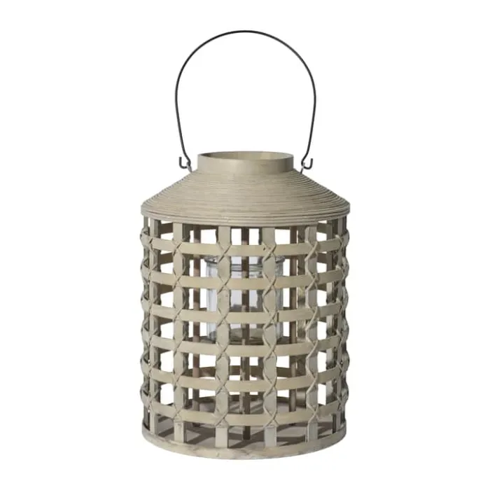Gus Camini Lanterne Ø 31 x H 40 cm - Bambus - Natur
