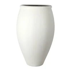 Gus Noam Krukke Ø 62 x H 98 cm - Beton - Hvid