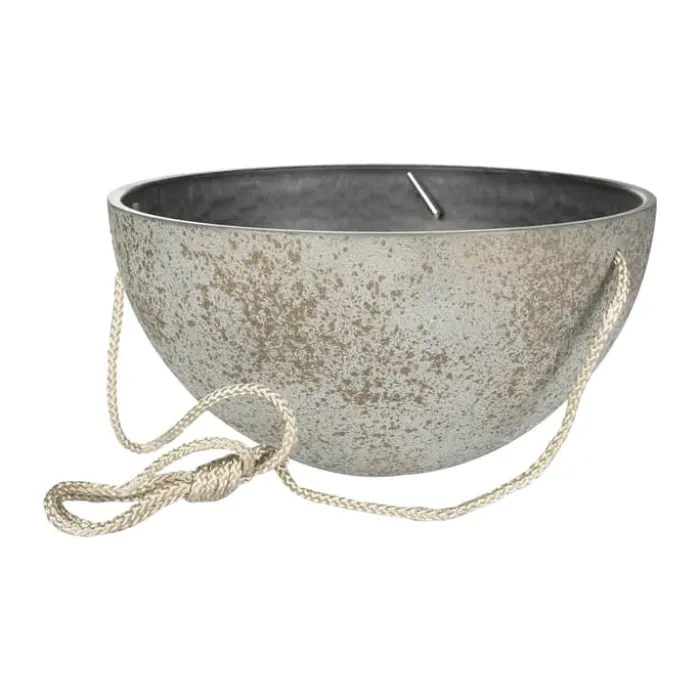 Gus Nova Hængeurtepotte Ø 35 x H 17 cm - Pileflet - Grå
